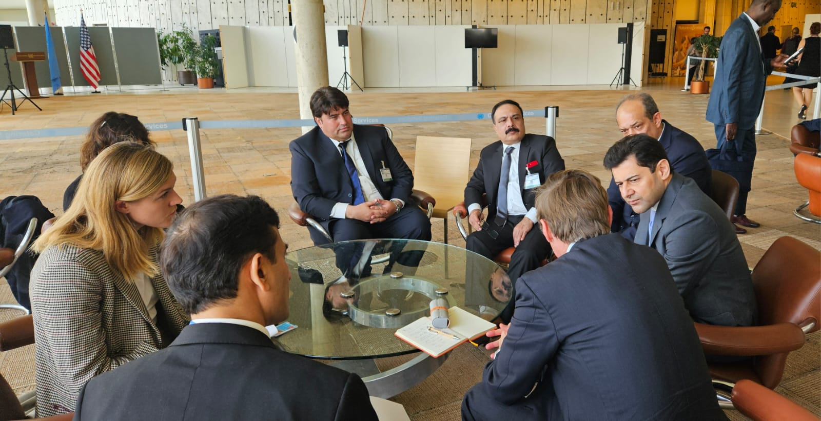 Meeting with Dutch Minister
